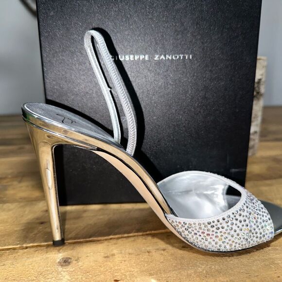 Giuseppe Zanotti Crystal Sandals - Picture 5 of 6
